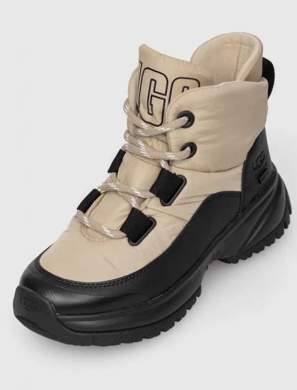 UGG Botin Yose Puffer Lace Beig>Mujer Botines