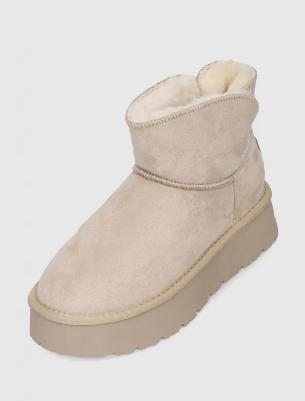 XTI Botin 42197 Beig>Mujer Botines