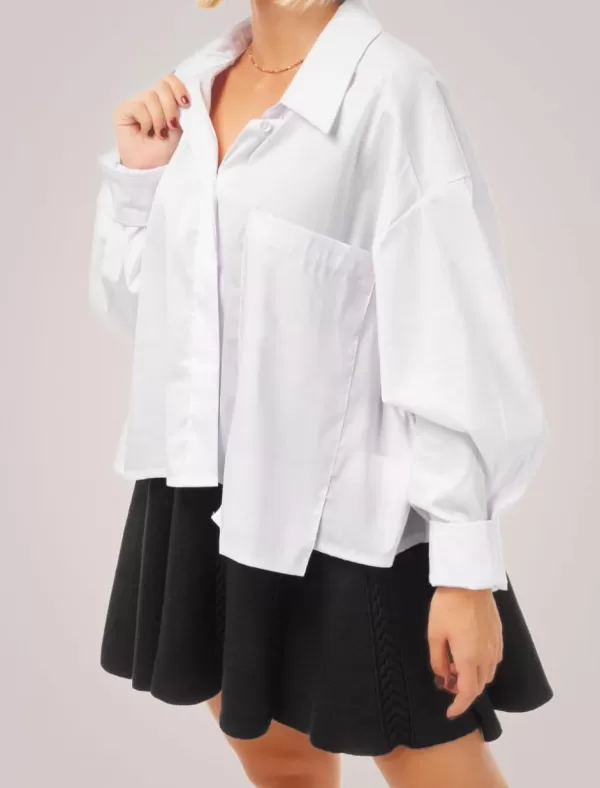 OBVIO Camisa Mae Blanco>Mujer Tops Y Camisas
