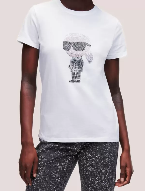 KARL LAGERFELD Camiseta Ikonik 2.0 Karl Rs T-Shirt Blanco>Mujer Camisetas