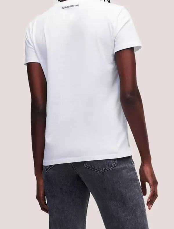KARL LAGERFELD Camiseta Ikonik 2.0 Karl Rs T-Shirt Blanco>Mujer Camisetas
