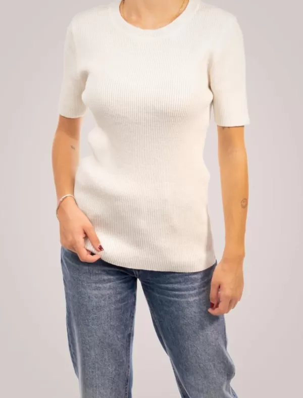 OBVIO Camiseta Isla Blanco>Mujer Camisetas