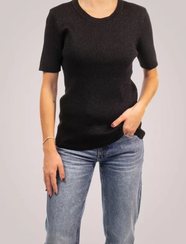 OBVIO Camiseta Isla Negro>Mujer Camisetas
