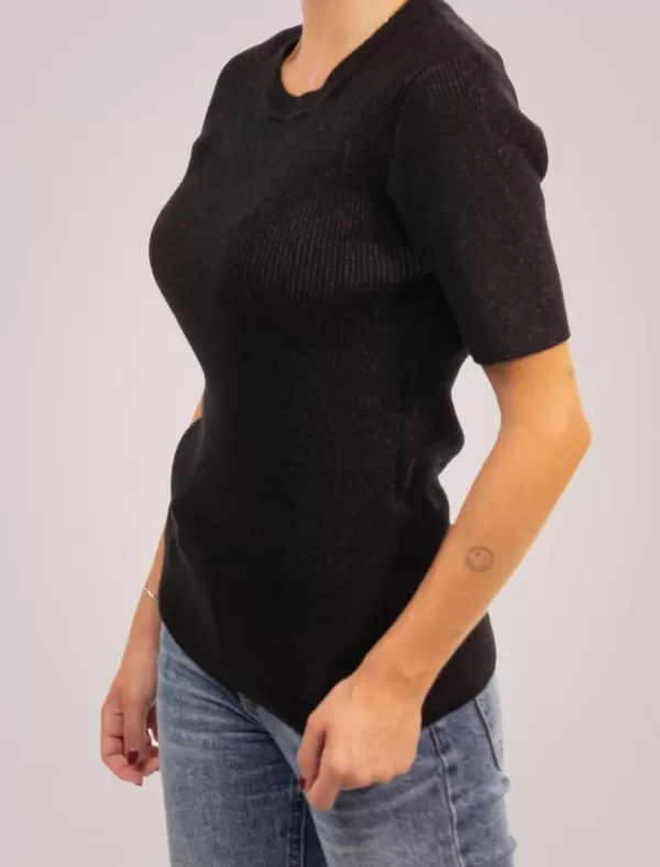 OBVIO Camiseta Isla Negro>Mujer Camisetas