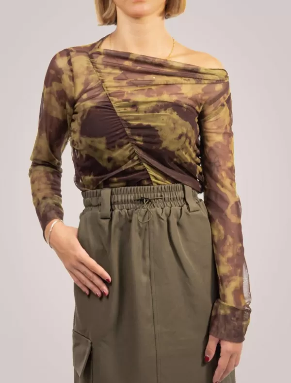 OBVIO Camiseta Luna Verde>Mujer Camisetas