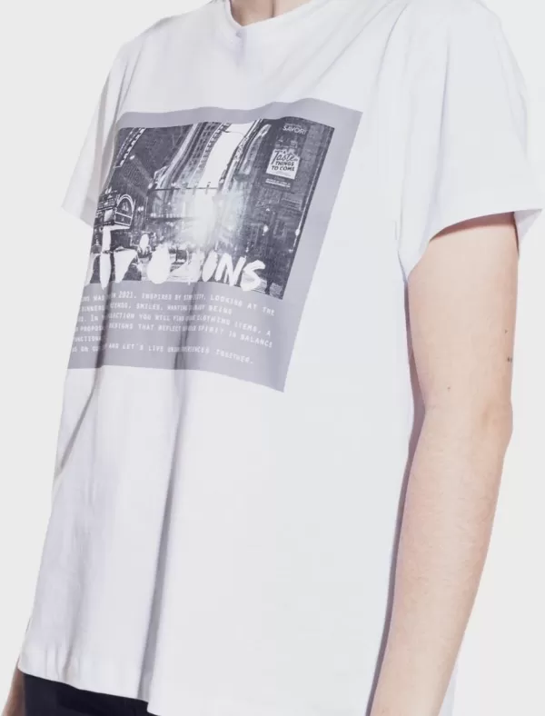 OBVIO Camisetas Eubea Blanco>Mujer Camisetas