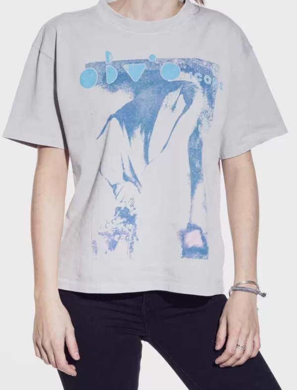 OBVIO Camisetas Rodas Gris>Mujer Camisetas