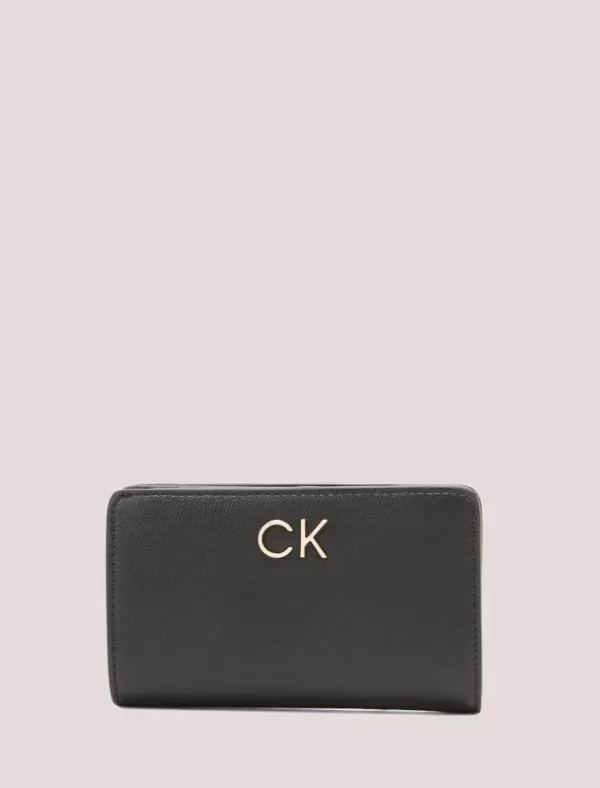 CALVIN KLEIN Cartera Mujer Re-Lock Bifold Frenchwallet Negro>Mujer Carteras