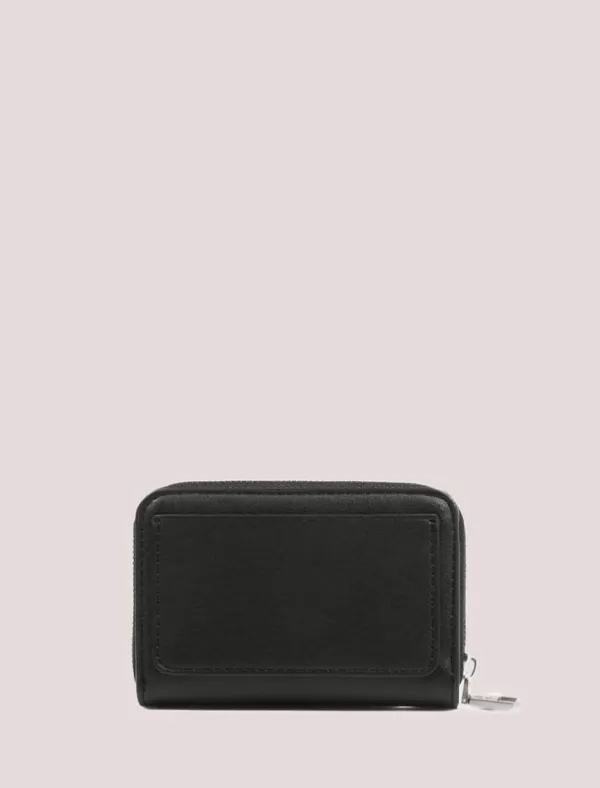 CALVIN KLEIN Cartera Mujer Sculpted Med Zip Aroundmono Negro>Mujer Carteras