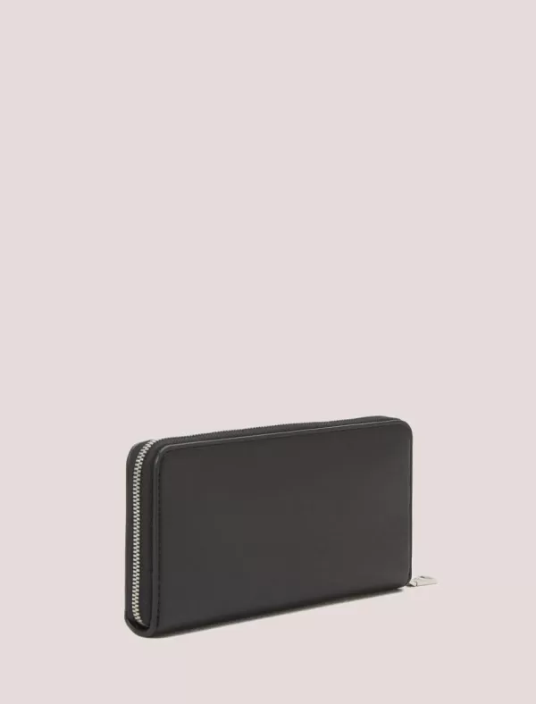 CALVIN KLEIN Cartera Mujer Sculpted Zip Around Mono Negro>Mujer Carteras