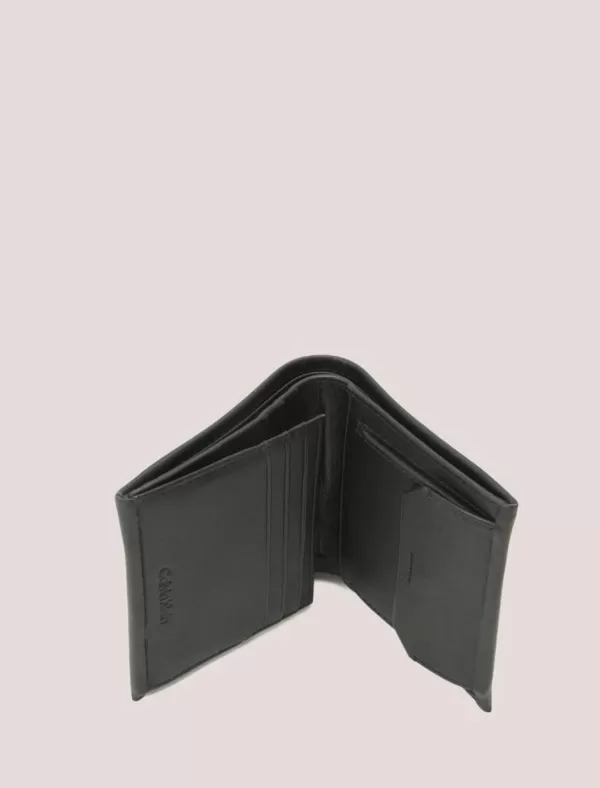 CALVIN KLEIN Carteras Hombre Ck Concise Trifold 6Ccw/Coin Negro>Hombre Carteras