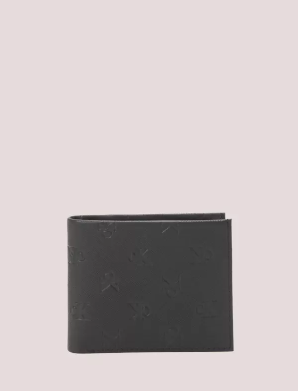 CALVIN KLEIN Carteras Hombre Monogram Soft Aopbifold W/Coin Negro>Hombre Carteras