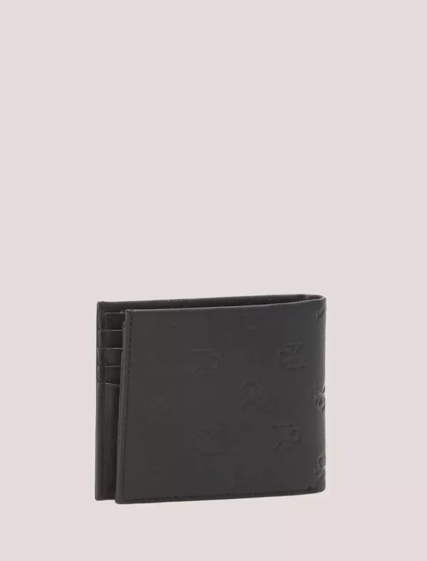 CALVIN KLEIN Carteras Hombre Monogram Soft Aopbifold W/Coin Negro>Hombre Carteras