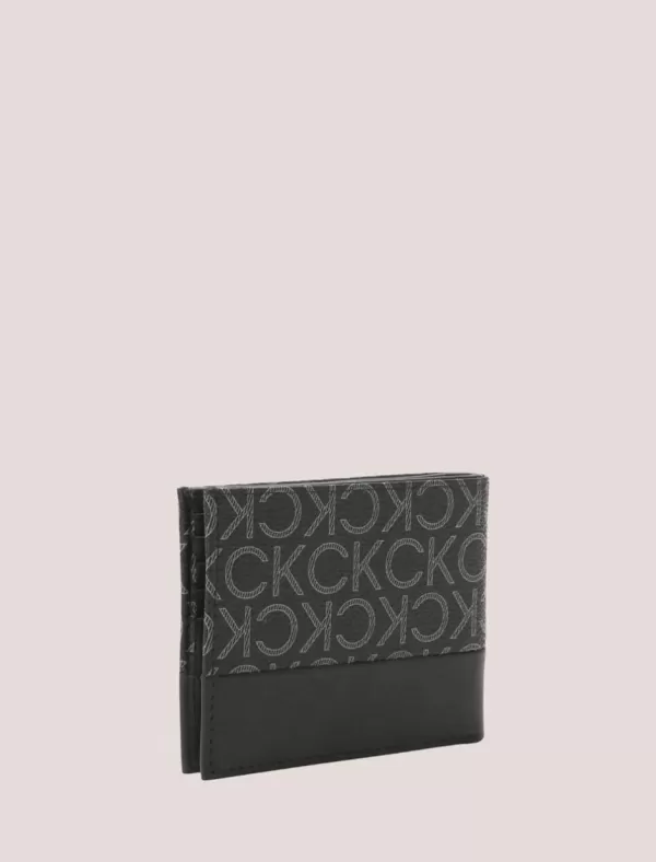 CALVIN KLEIN Carteras Hombre Subtle Mono Bifold 5Ccw/Coin Negro>Hombre Carteras