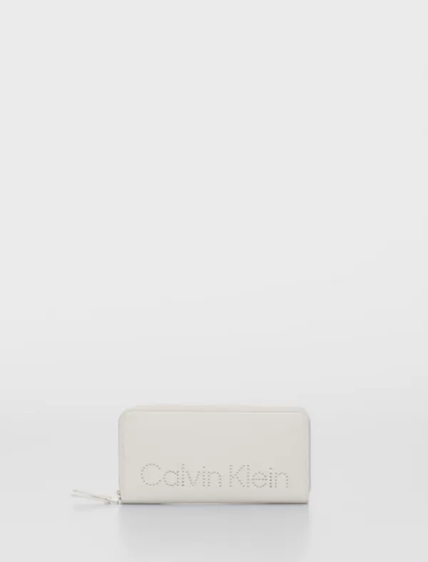 CALVIN KLEIN Carteras Mujer Ck Set Wallet Z/A Lg Natural>Mujer Carteras