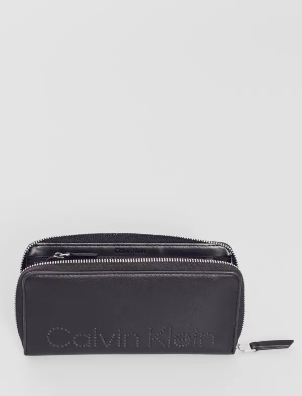 CALVIN KLEIN Carteras Mujer Ck Set Wallet Z/A Lg Negro>Mujer Carteras