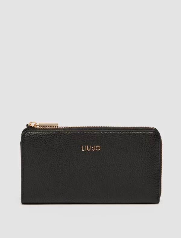 LIU.JO BOLSOS Carteras Mujer Aa3274E0087 Negro>Mujer Carteras