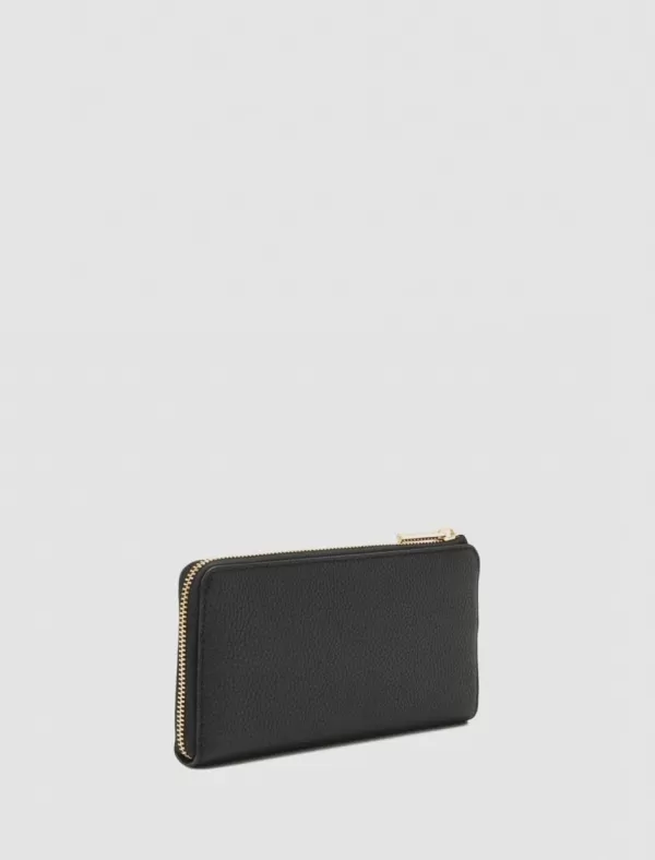 LIU.JO BOLSOS Carteras Mujer Ecs Xl Zip Around Negro>Mujer Carteras