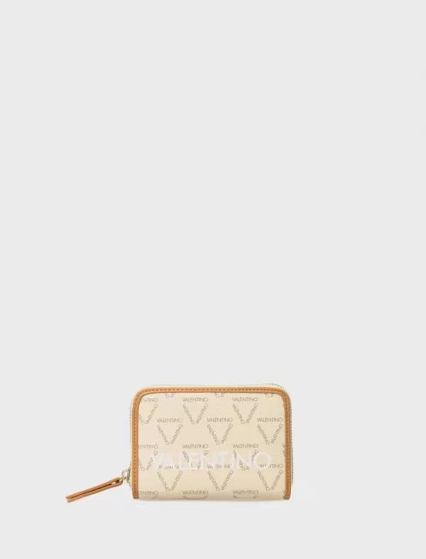 VALENTINO BAGS Carteras Mujer Liuto Vps3Kg137 Beig>Mujer Carteras