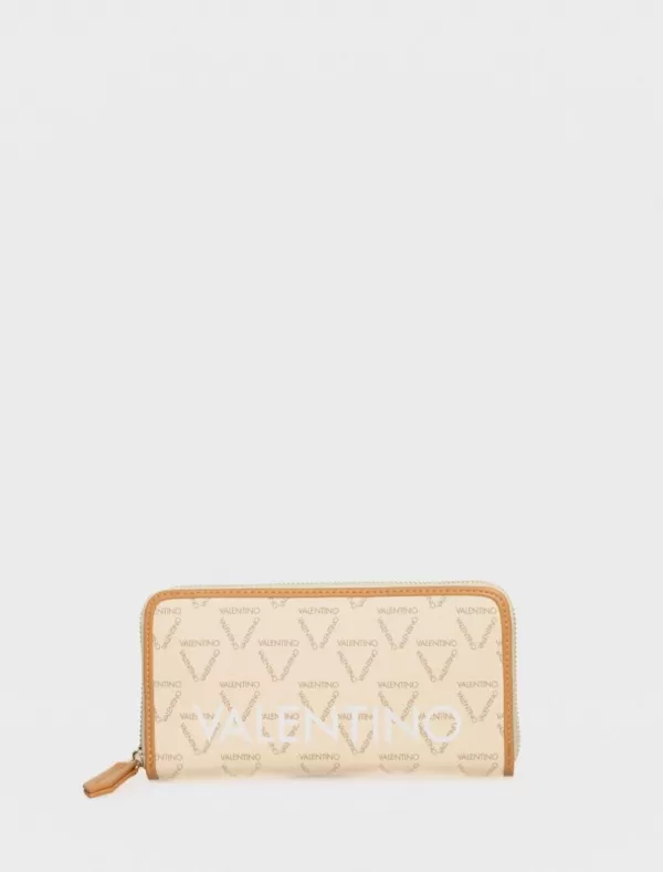 VALENTINO BAGS Carteras Mujer Liuto Vps3Kg155 Beig>Mujer Carteras