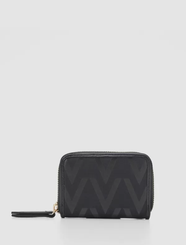 VALENTINO BAGS Carteras Mujer Punch Vbs6Bd139L Negro>Mujer Carteras