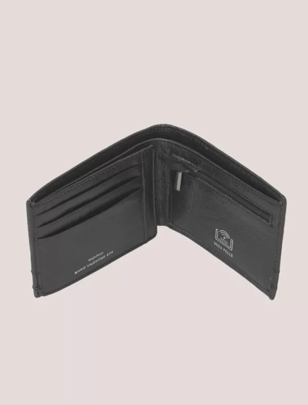 VALENTINO BAGS Carteras Dustin Vpp7E183 Negro>Hombre Carteras