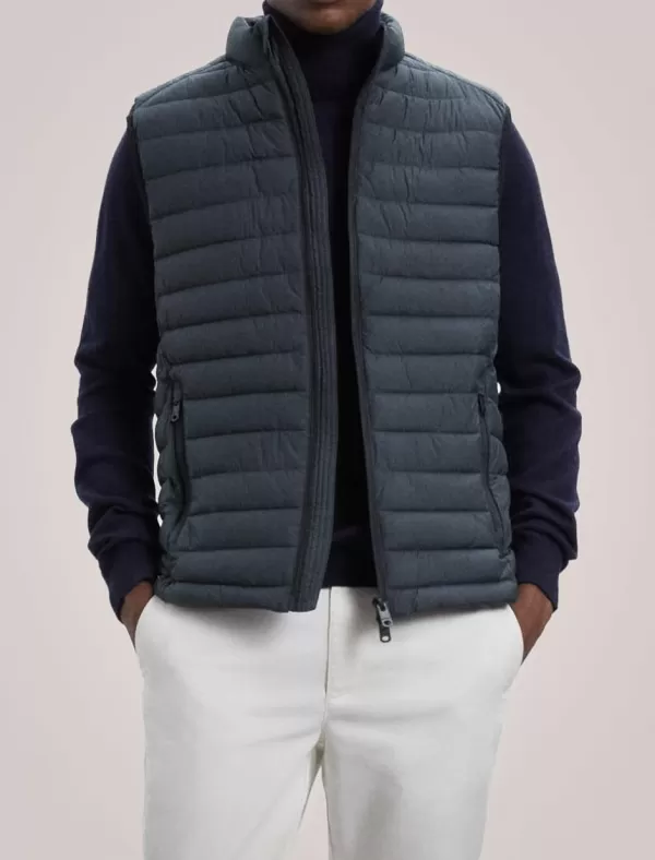 ECOALF Chaleco Cardiffalf Vest Man Verde>Hombre Chaquetas Y Abrigos