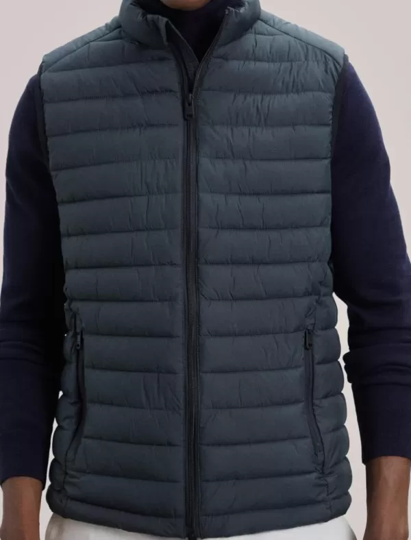 ECOALF Chaleco Cardiffalf Vest Man Verde>Hombre Chaquetas Y Abrigos