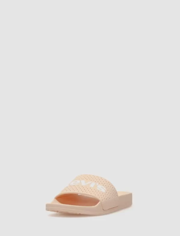LEVI'S Chancla Levis June Perf S Rosa>Mujer Chanclas