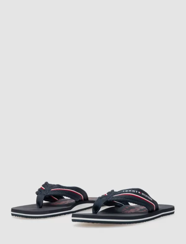 TOMMY HILFIGER Chancla Corporate Hilfiger Beach Sandal Marino>Hombre Chanclas