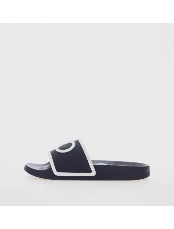 LIU.JO Chanclas Ba1091 Kos 2 Slipper Negro>Mujer Chanclas