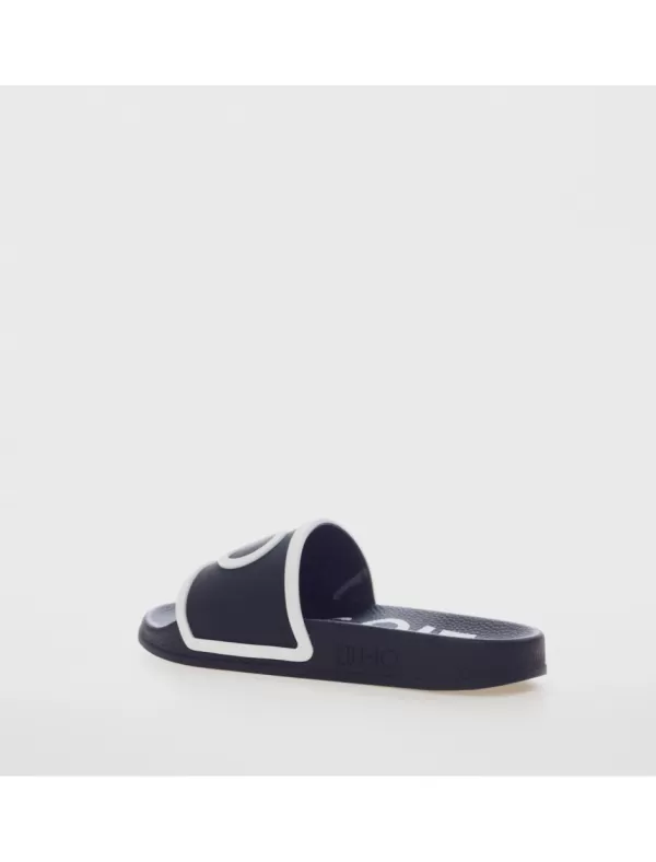 LIU.JO Chanclas Ba1091 Kos 2 Slipper Negro>Mujer Chanclas