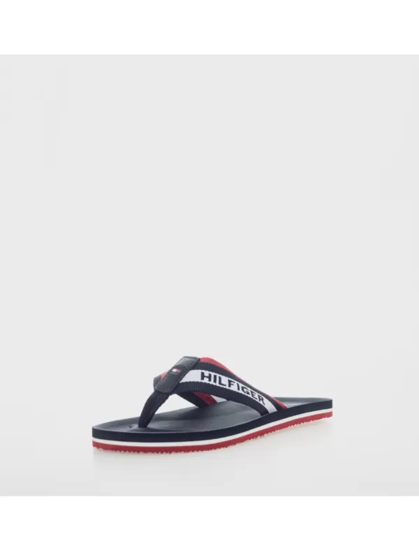 TOMMY HILFIGER Chanclas Sporty Comfort Beach Sandal Marino>Hombre Chanclas
