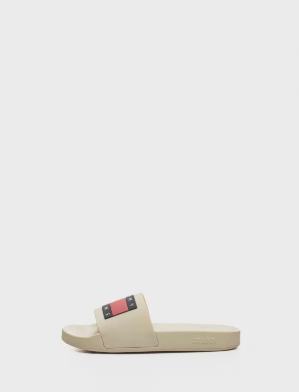 TOMMY HILFIGER Chanclas Tommy Jeans F Taupe>Mujer Chanclas