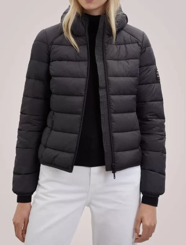ECOALF Chaqueta Aspenalf Jacket Woman Negro>Mujer Cazadoras Y Chaquetas
