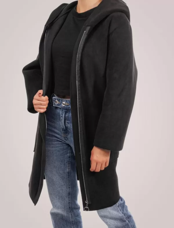 OBVIO Chaqueta Lua Negro>Mujer Cazadoras Y Chaquetas