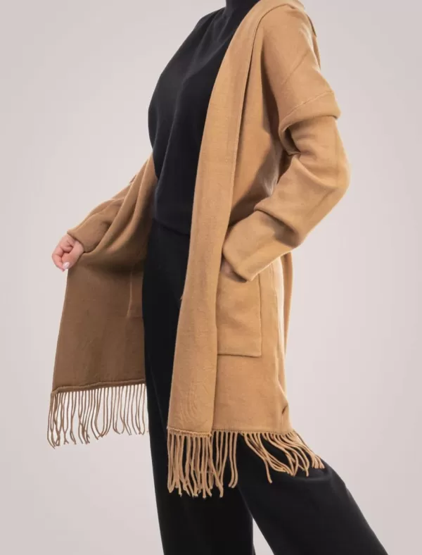 OBVIO Chaqueta Naima Camel>Mujer Cazadoras Y Chaquetas