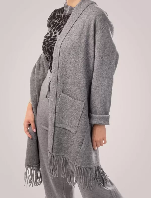OBVIO Chaqueta Naima Gris>Mujer Cazadoras Y Chaquetas