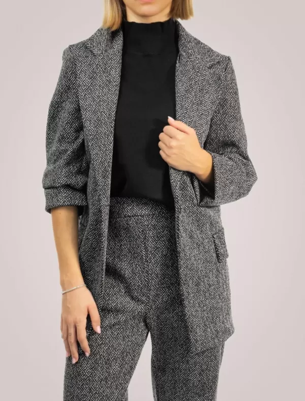 OBVIO Chaqueta Reiko Gris>Mujer Cazadoras Y Chaquetas