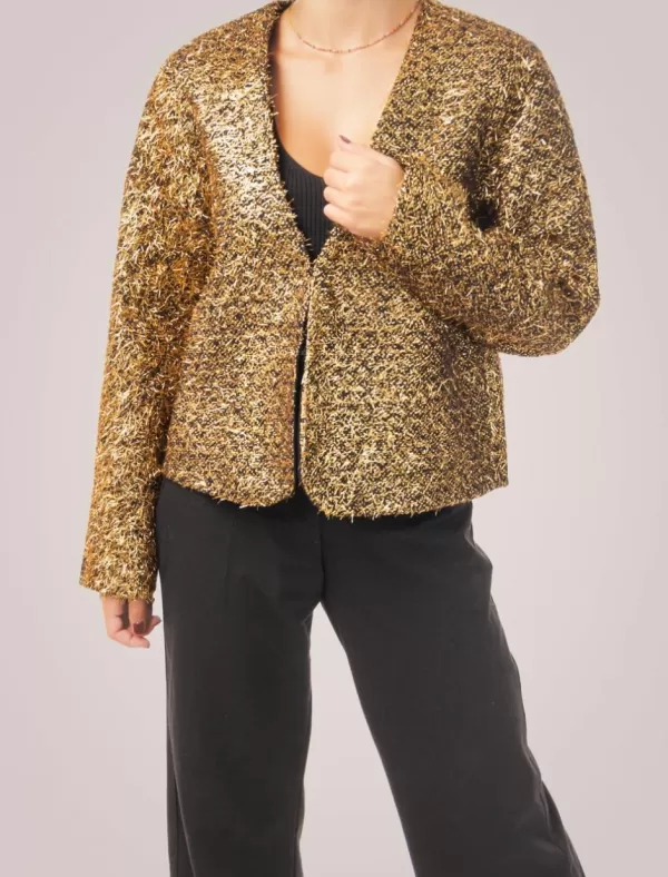 OBVIO Chaqueta Tulin Oro>Mujer Cazadoras Y Chaquetas