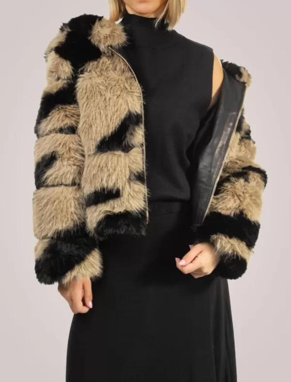 OBVIO Chaqueta Zaira Camel>Mujer Cazadoras Y Chaquetas