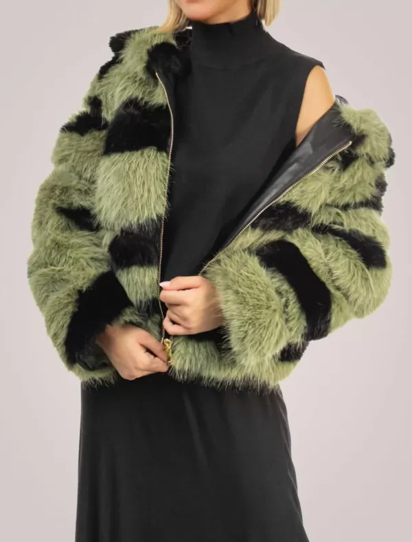 OBVIO Chaqueta Zaira Verde>Mujer Cazadoras Y Chaquetas