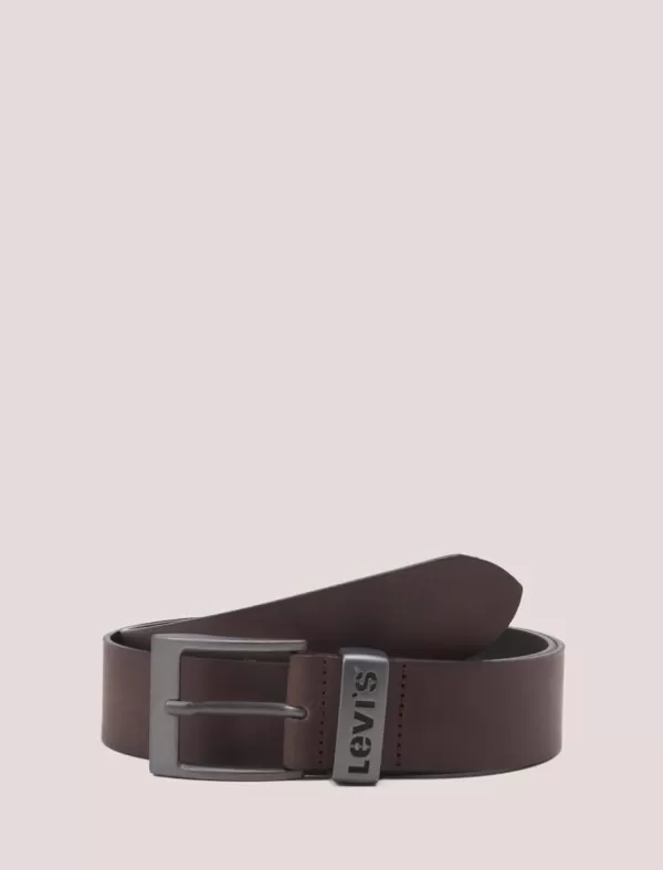 LEVI'S Cinturon Levis Ashland Metal Marron>Hombre Cinturon