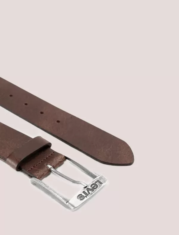 LEVI'S Cinturon Levis New Duncan Marron>Hombre Cinturon