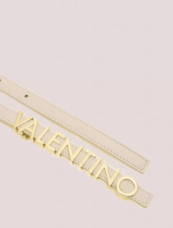 VALENTINO BAGS Cinturon Mujer Belty Vcs6W555Bxcw4 Beig>Mujer Cinturones