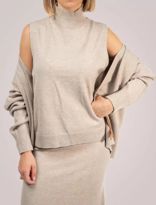 OBVIO Conjunto Maia Marron>Mujer Jerseys Y Cárdigans