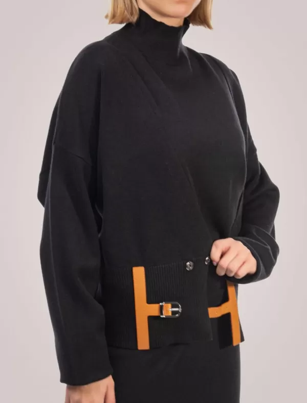 OBVIO Conjunto Maia Negro>Mujer Jerseys Y Cárdigans