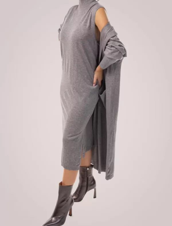 OBVIO Conjunto Suria Gris>Mujer Vestidos