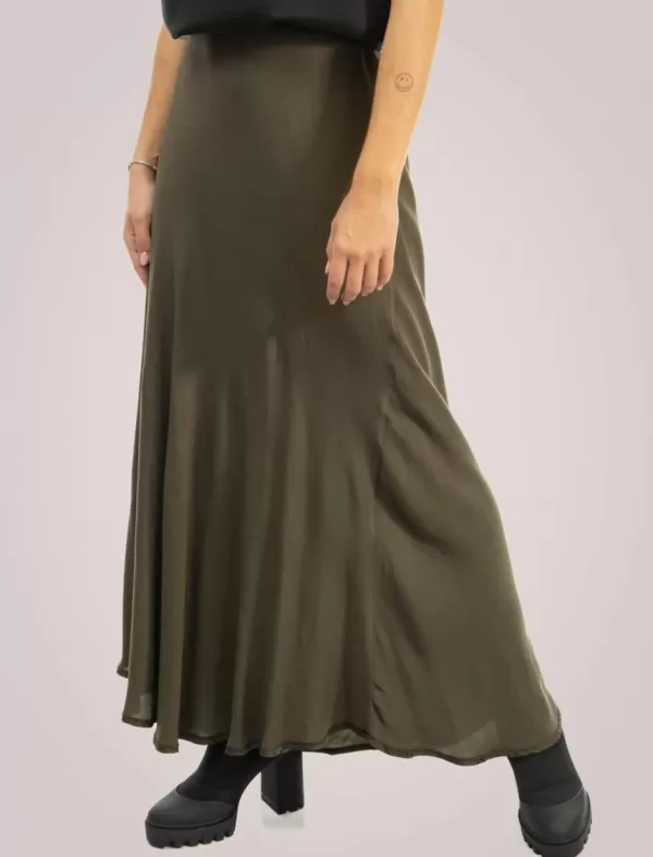 OBVIO Falda Reka Verde>Mujer Faldas