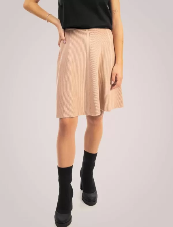 OBVIO Falda Sahar Camel>Mujer Faldas